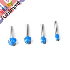 4PCS 1/4 Inch Shank Carbide