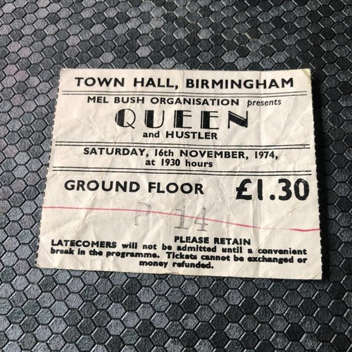 Queen ticket birmingham - queen, town