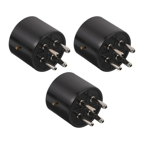 3pcs pin tube socket plug - 4,