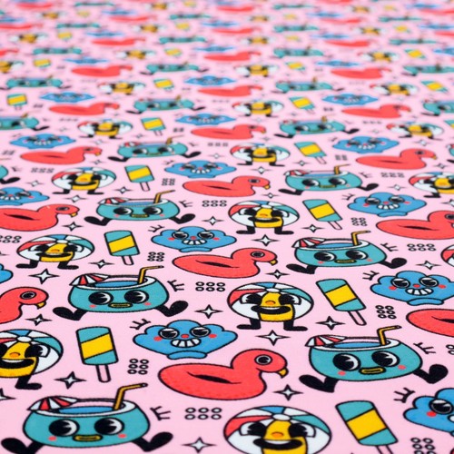 Pop art upholstery - pop,