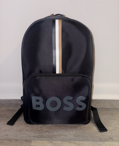 Hugo boss black logo backpack - hugo,