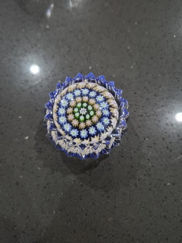Perthshire glass paperweight - perthshire, glass,