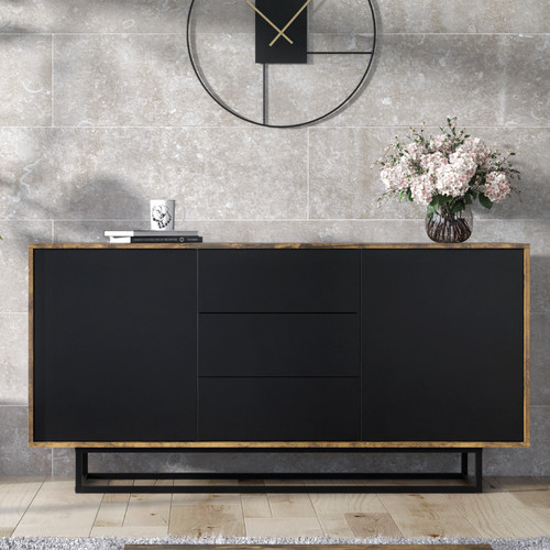Sideboard 140cm rustic - sideboard, |