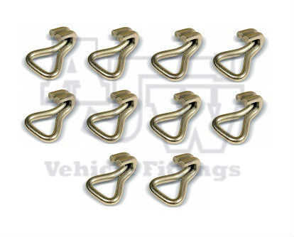 Steel wire claw hook 35mm - 10,