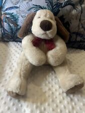 Aurora Soft Toys A&A 15” Tan & Brown Puppy Dog soft toy Rare Plush