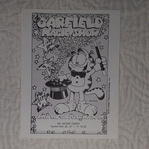 Garfield magic show - magic, vintage