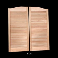 CAFE DOOR *OAK* LOUVER 34"W