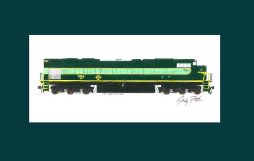 Norfolk southern 1068 erie - 1068,