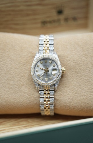 Ladies steel gold - gold, rolex