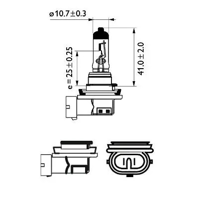 Light bulb h11 12362wvub1 - light,