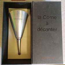 Vintage Boxed L'Atelier Du Vin Wine Decanter Funnel. la Corn à dècanter. 