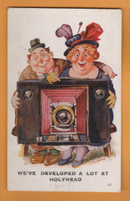 Comic- Couple with camera- We've developed a lot at Holyhead. Novelty  PC