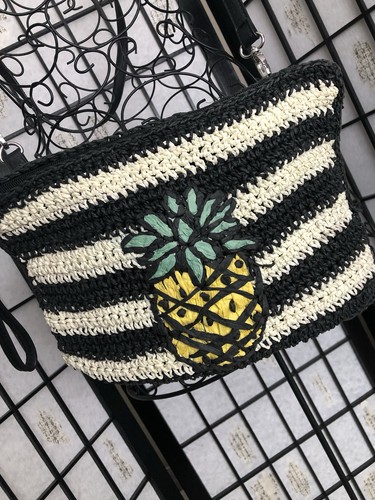 Topshop bag pineapple straw - pineapple,