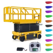 CUT 1/14 Hydraulic Metal Scissor Lift RC Platform Truck Vehicle RTR ESC Servo