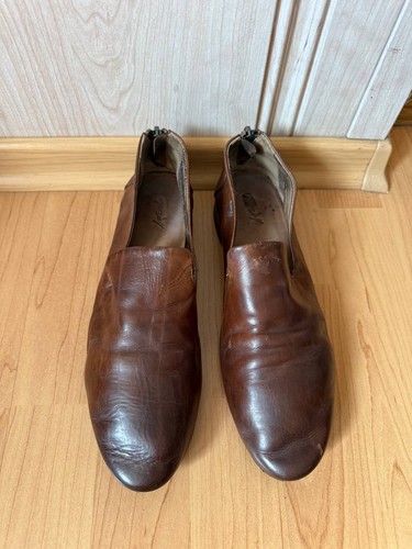 Marsell brown leather slip - slip, on