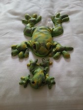 2 X Bean Filled Frog Toys. Big
