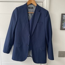 Paisley Boys Blue Suit Jacket