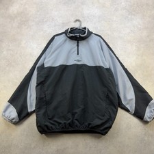 Black Grey Vintage Umbro Pro