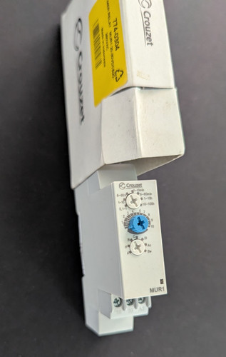 Crouzet din rail timer - din,