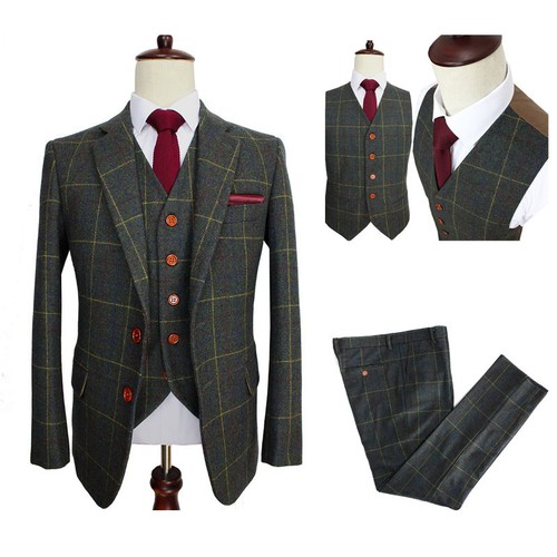 Dark green plaid - green,