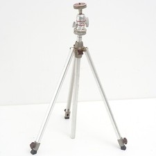 VINTAGE LINHOF TRIPOD With LINHOF BALL HEAD  Max Height 120cm Min 55cm  0.75kg