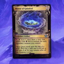 SILVER FOIL Mirror of Galadriel SHOWCASE SCROLLS LTR 0695 Lord Of The Rings MTG