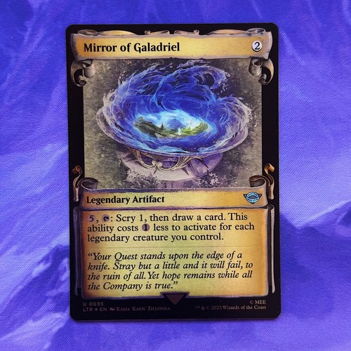 Silver foil mirror - foil, of
