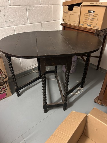 Gate leg victorian table - gate,