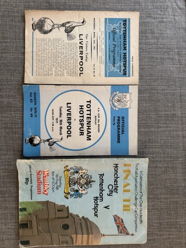 Vintage football programme - vintage,