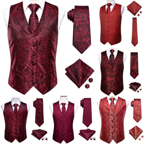 Mens waistcoat floral - floral, plaid
