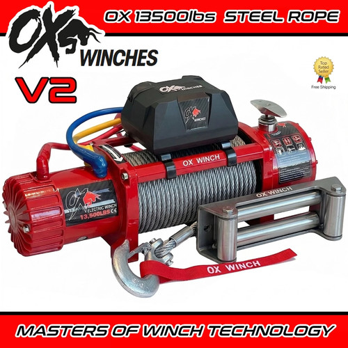 Winches 13500lb 12v - ox,
