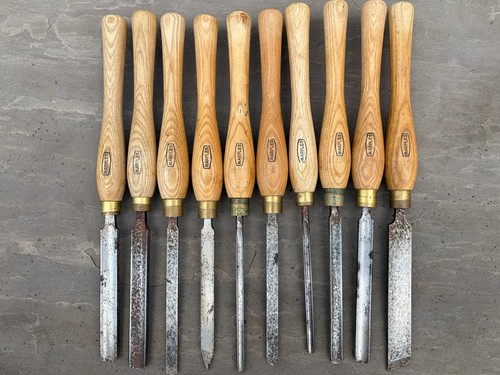 Marples 10pc woodturning - marples,