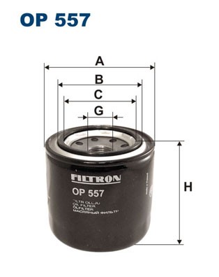 Fits filtron 557 diesel oil - fits, op