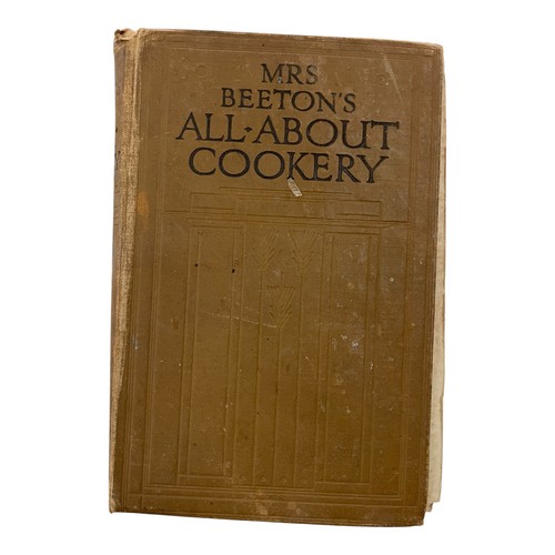 Mrs beeton all - mrs, cookery