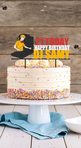 Themed any colour - dj,
