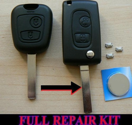For peugeot button flip - for,
