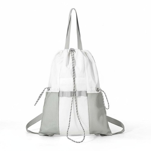 Drawstring backpack double use - drawstring, double-use