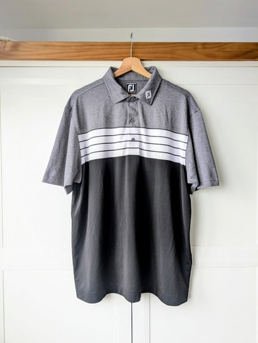 Foot joy black grey stripe - black,