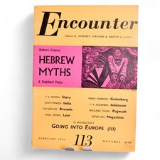 Encounter Magazine Feb 1963: V.S. NAIPAUL Story, Robert GRAVES, Roy Jenkins