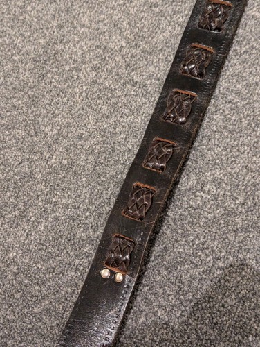 Leather belt mens 40 - belt, 36"-40"