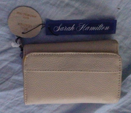 Cream leather sarah hamilton - cream,