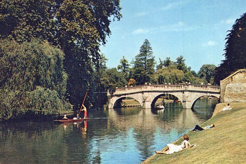 England postcard cambridge - england,
