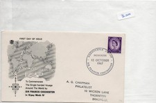 GB - Event Cover (A 300) Sir Francis Chichester - pmk Barnstaple