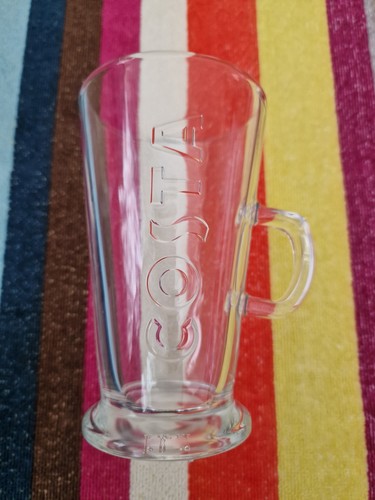 Costa coffee latte glasses - costa, x2