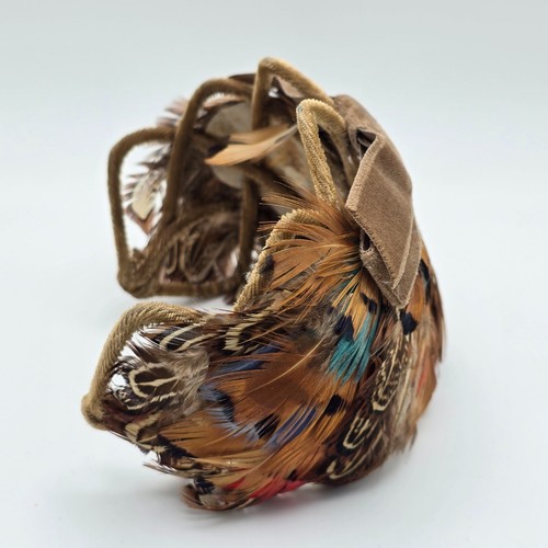 Vintage 1950s pheasant feather - 1950s,