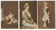 3 Vintage Postcards of