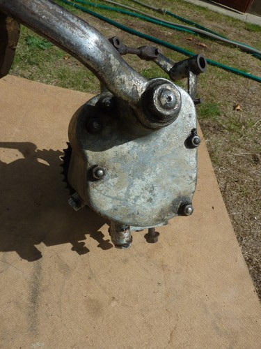 Vintage motorcycle gearbox - vintage,