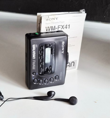 New sony walkman fx41 radio - wm-fx41,
