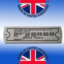 WesLake Patent Rocker Cover or Vehicle Chassis Plate For A-series Engine