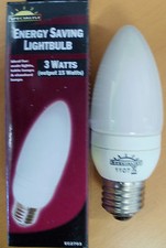 2 x Specialist Candle shape 3w